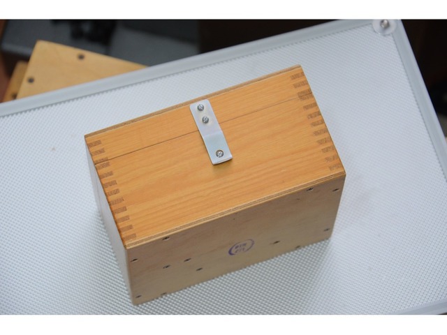 Деревянный укладочный ящик для объективов и окуляров