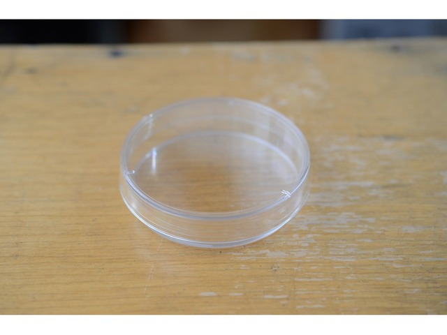 Чашка с крышкой (ПЕТРИ) пластмассовая лабораторная