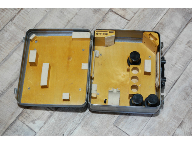 Ящик укладочный для ЗИП от микроскопа МПД-1